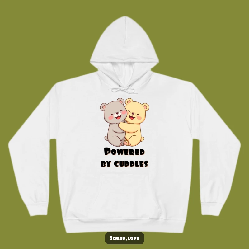 Funny Kawaii Bears Hoodie - Cozy Hug Gift for Best Friends