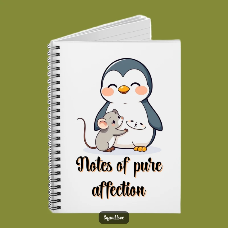 Funny Penguin Hug Notebook: Jot Down Ideas with Adorable Friendship!
