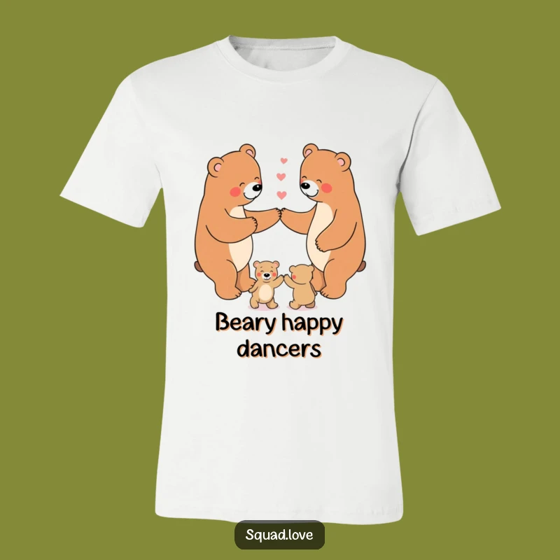 Funny Bear Dance T-Shirt: Wear Your Family Joy, Hilarious Gift